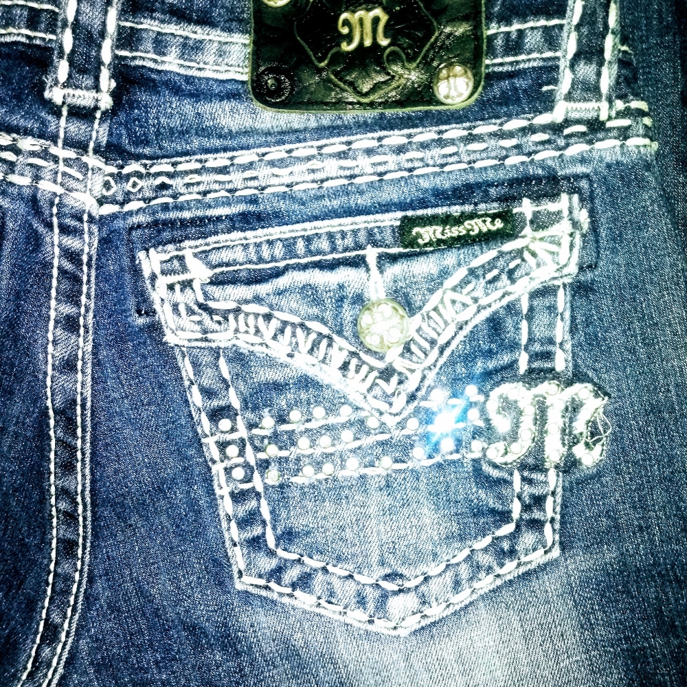 Miss me easy skinny Capri jeans